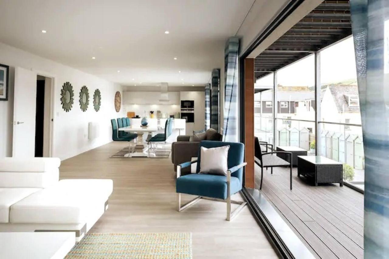 4Br-8Guests-Balcony-Beachview-Pool-Pets Woolacombe Exterior photo