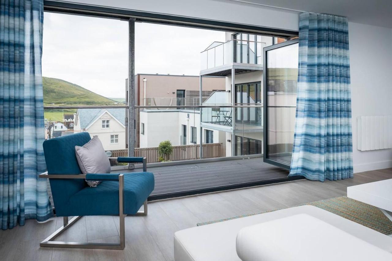 4Br-8Guests-Balcony-Beachview-Pool-Pets Woolacombe Exterior photo